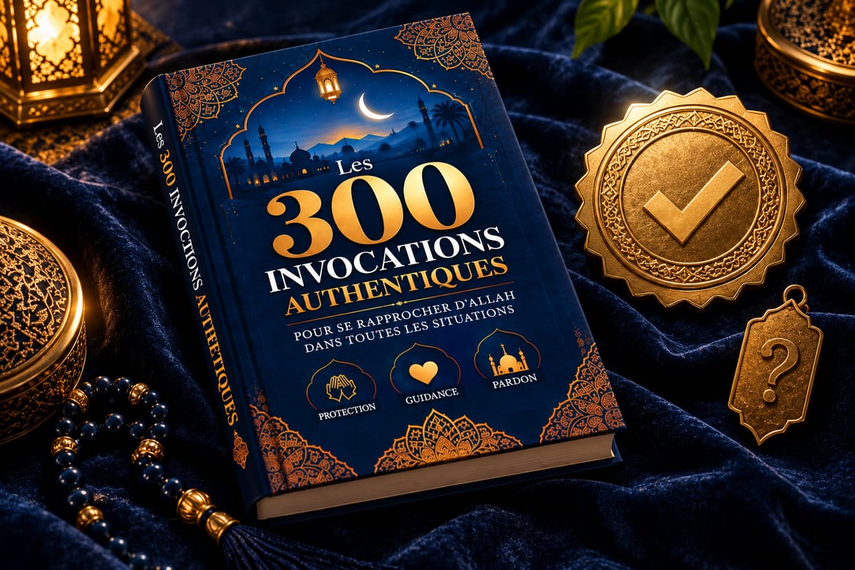 Les 300 invocations authentiques du Coran et de la Sunnah